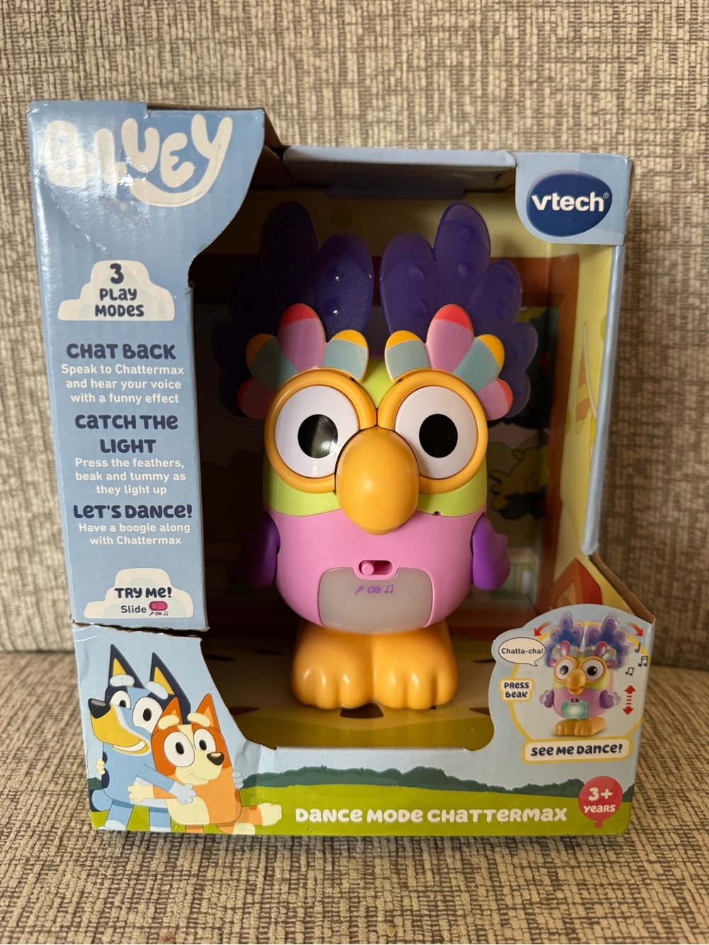 VTech Bluey Chattermax Dance Mode Toy NEW